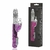 Vibrador Sobe e Desce c/ Estimulador - Roxo