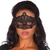 Máscara Sensual Rendada Preta - comprar online