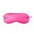 Venda em couro rosa para atividades BDSM, ideal para casais.
