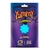Embalagem do tapa sexo comestível Neon Ice Menta da marca Yummy, com design colorido e destaque para a flor azul neon.