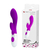 Vibrador Brighty em silicone roxo com 30 funções de vibração, apresentado em embalagem.