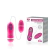 Vibrador Bullet c/ Fio e Controle - Rosa