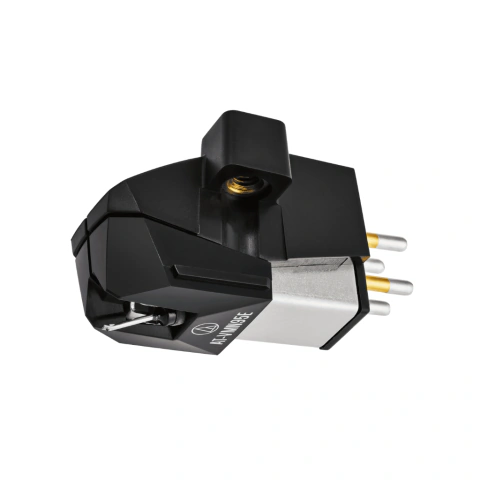Audio-Technica AT-VM95EBK | Cápsula Fonográfica de Doble Imán Móvil (MM) con Aguja Elíptica (Cuerpo Negro)