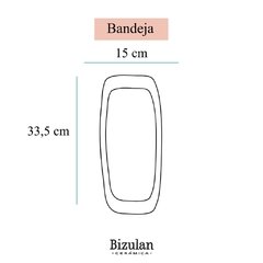 Bandeja Budinera - Bizulanceramica