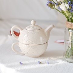 Tetera individual + taza