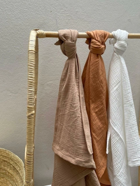 Manta de Muselina lisa