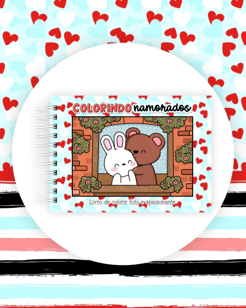 Livro de Colorir Namorados - comprar online
