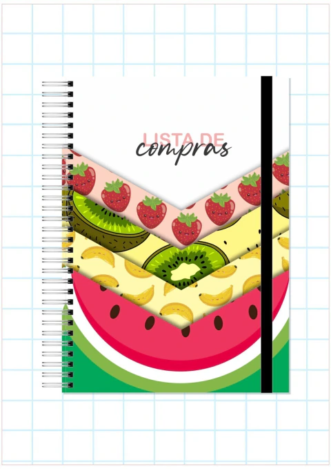 Caderno Lista de Compras