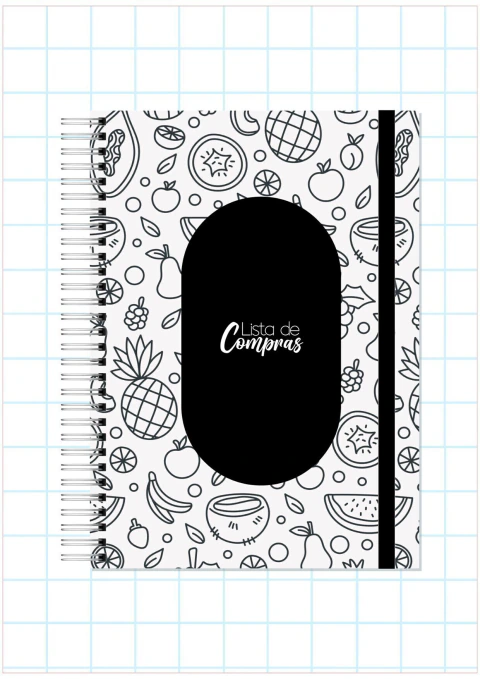 Caderno Lista de Compras