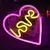 LÁMPARA NEON CORAZÓN