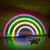 Imagen de LÁMPARA NEON ARCO IRIS