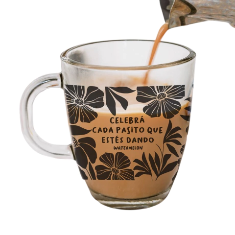 TAZA WATER VIDRIO - comprar online