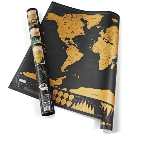 MAPA PARA RASPAR GOLD