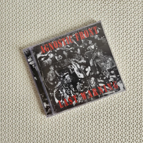 Agnostic Front - Last Warning CD Lacrado - comprar online