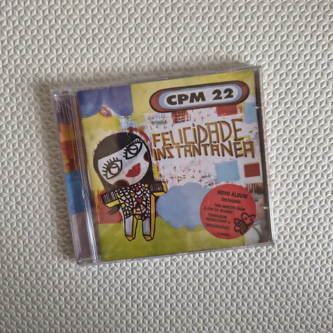CPM 22 – Felicidade Instantânea CD Acrilico - comprar online