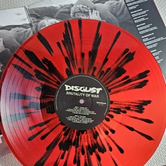 Disgust – Brutality Of War Vinil Red/Black Splatter - Anomalia Distro