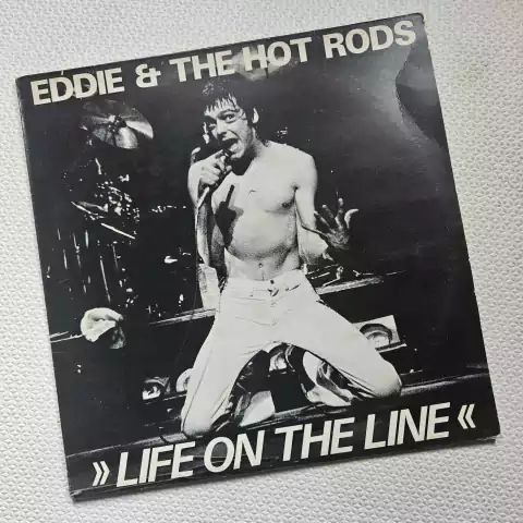 Eddie And The Hot Rods - Life On The Line 12''
