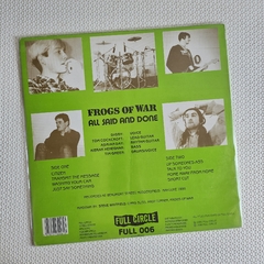 Frogs Of War – All Said And Done Vinil 1990 na internet