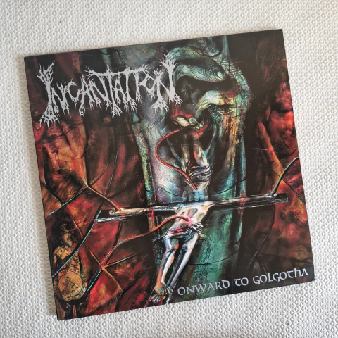 Incantation – Onward To Golgotha Vinil Green 2023 - comprar online