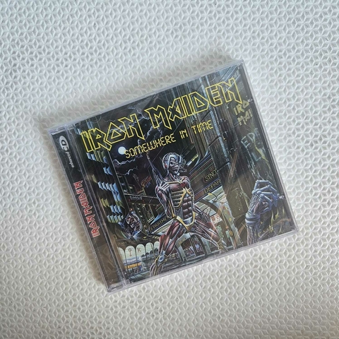 Iron Maiden - Somewhere In Time CD Acrilico - comprar online
