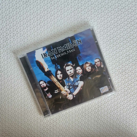 Iron Maiden - The Wicker Man CD Acrilico - comprar online