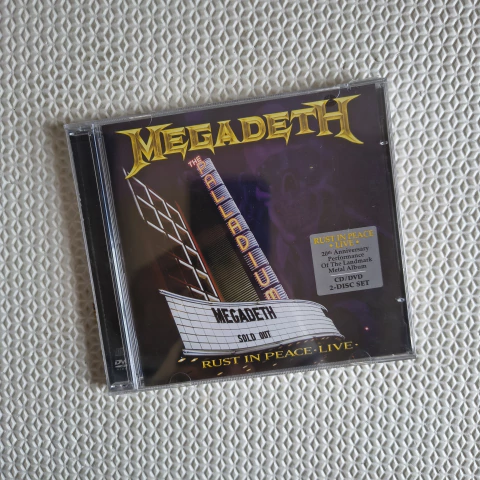 Megadeth – Rust In Peace Live CD Acrilico - comprar online