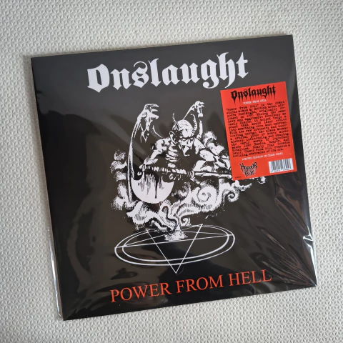 Onslaught – Power From Hell Vinil 2025 - comprar online