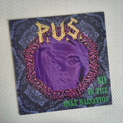 P.U.S. – Sin Is The Only Salvation Vinil - comprar online