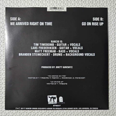 Rancid - We Arrived Right On Time Vinil 7" 2017 na internet