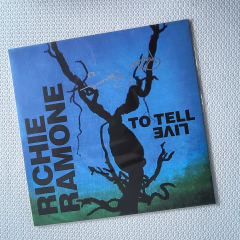Richie Ramone – Live To Tell Vinil Autografado - comprar online