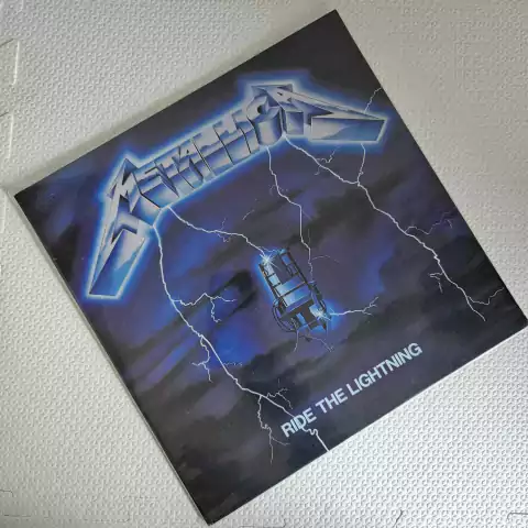 Metallica - Ride The Lightning Vinil Duplo MUSIC FOR NATIONS UK 1987