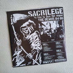 Sacrilege – Its Time To Face The Reaper The Demos 84-86 Vinil Duplo na internet