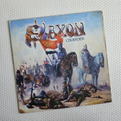Saxon - Crusader Vinil Nacional 1984 - comprar online