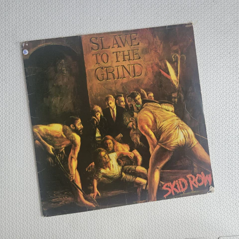 Skid Row - Slave To The Grind Vinil Brasil 1991 - comprar online