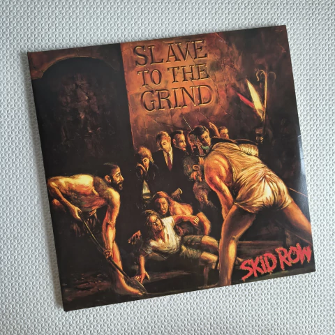 Skid Row – Slave To The Grind Vinil Duplo Orange & Black Marbled - comprar online