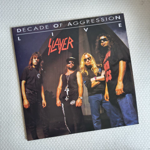 Slayer - Decade Of Aggression Live Vinil Duplo Colorido + Livreto - comprar online