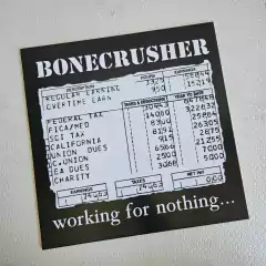 Bonecrusher - Working For Nothing Vinil White 2016 na internet
