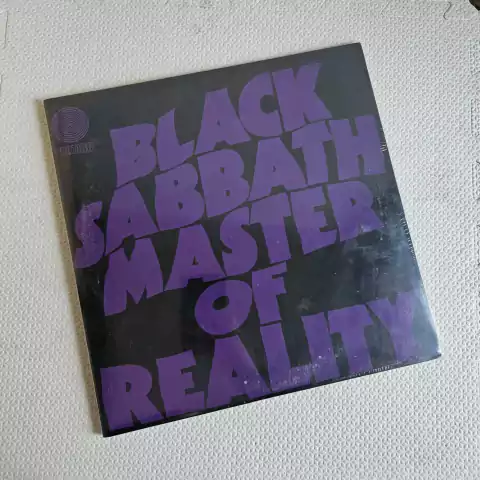 Black Sabbath - Master Of Reality Vinil NEMS Preto 2011 Lacrado