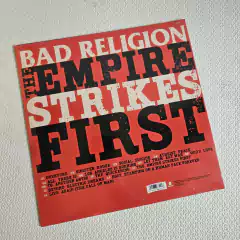 Bad Religion - The Empire Strikes First Vinil Lacrado 2019 - comprar online