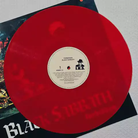Black Sabbath - Forbidden Vinil Vermelho 2014