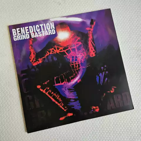 Benediction - Grind Bastard Vinil Duplo 2016 Blue