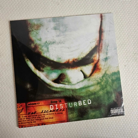 Disturbed - The Sickness Vinil Lacrado 2012