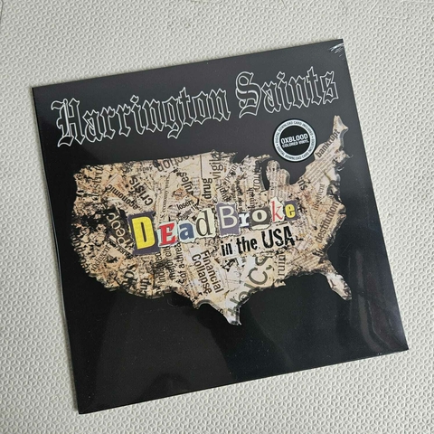 Harrington Saints - Dead Broke In The USA Vinil Lacrado 2009