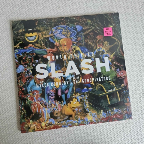 Slash - World On Fire Vinil Lacrado 2014