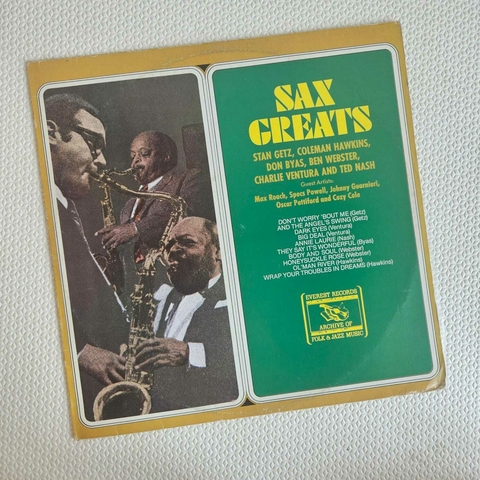 Various - Sax Greats Vinil 1977