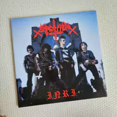 Sarcófago - I.N.R.I. Vinil 2013 Capa Azul