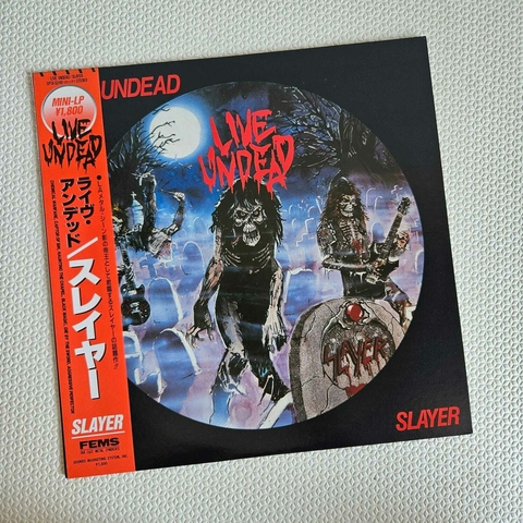 Slayer - Live Undead Vinil Japão 1986