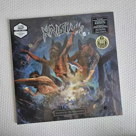 Krisiun - Scourge Of The Enthroned Vinil + CD Lacrado
