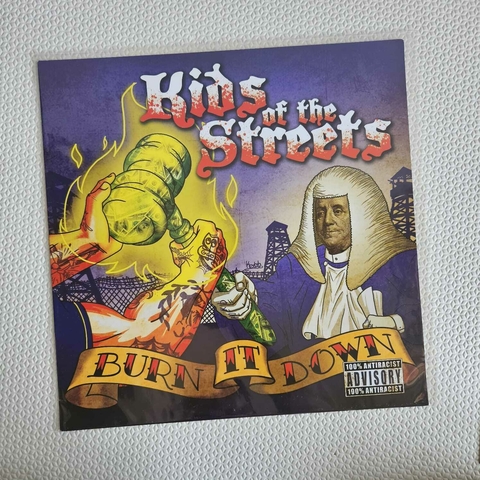 Kids Of The Streets - Burn It Down Vinil Yellow 2012