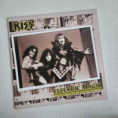 Kiss - Electric Magic Vinil Green 2010 Novo